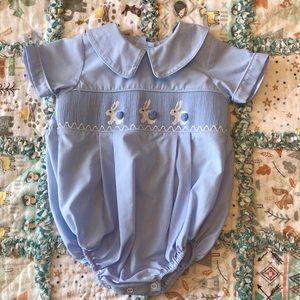 Three Sisters Boys Smocked Outfit
